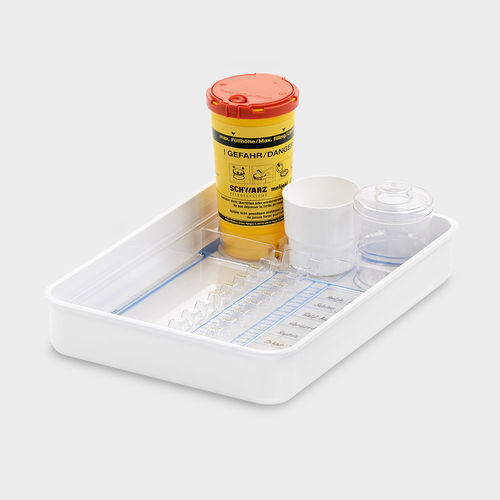 Heparin-/Insulinspritzen-Tablett 10-35/E